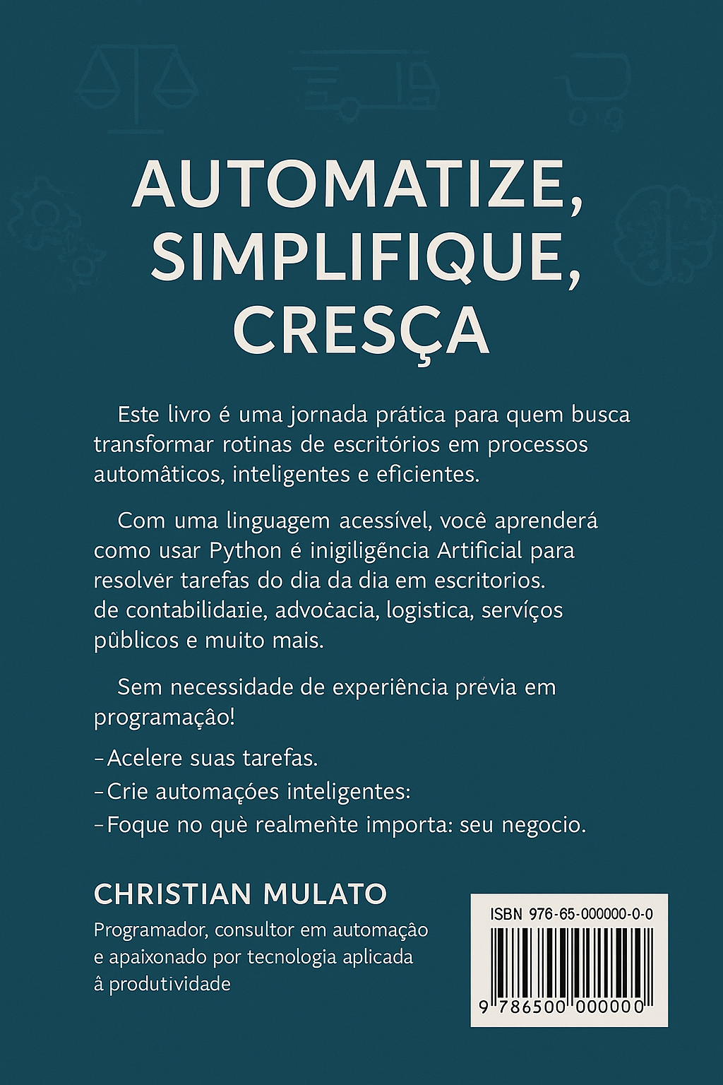 Contra Capa do Livro